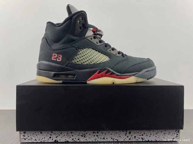 DR0092-001 5 Off Air Jordan Gore-Tex Noir 0626
